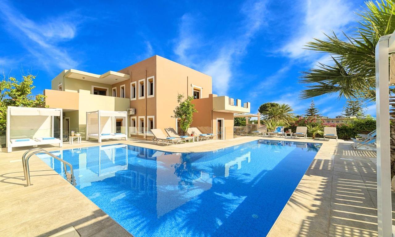 Island Villa Heated Pool Георгиуполис Экстерьер фото