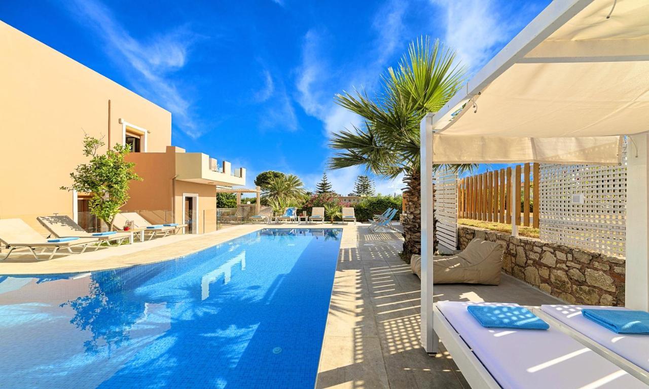 Island Villa Heated Pool Георгиуполис Экстерьер фото